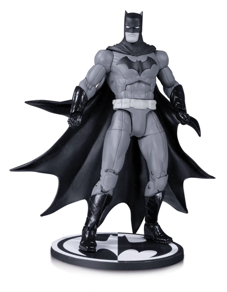 BATMAN BLACK & WHITE BATMAN BY GREG CAPULLO ACTION FIGURE