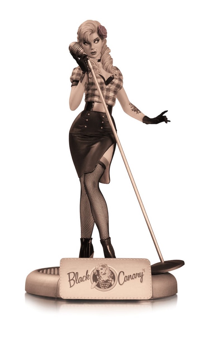 DC Bombshells Black Canary Variant Statue