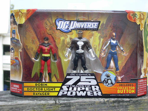 dc infinite heroes robin doctor light ravager