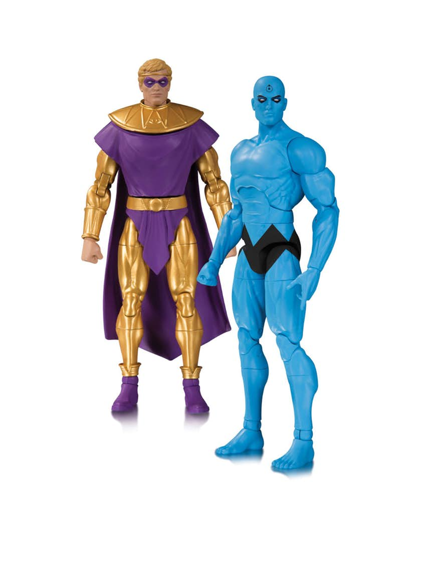 DOOMSDAY CLOCK ACTION FIGURE 2-PACK OZYMANDIAS AND DR. MANHATTAN