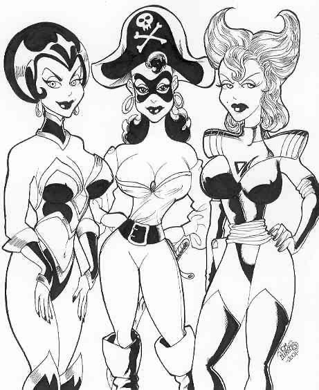 Femforce Villains